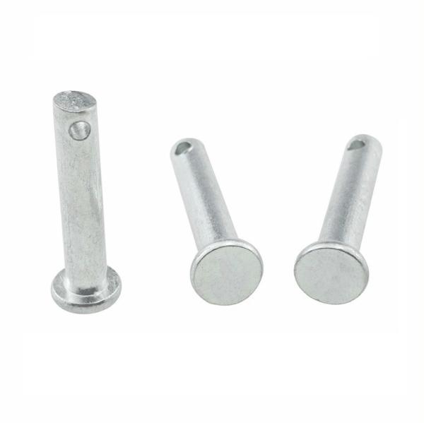 Zinque o metal que chapeado a braçadeira de aço rebita e fixa a cabeça 4,8 lisa 3-60mm