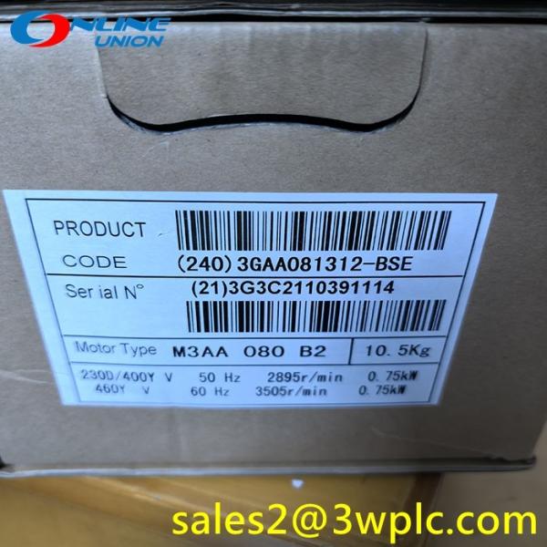 Totally Enclosed Motor ABB 3GAA081312-BSE With Aluminum Stator Frame