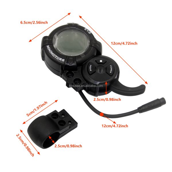 60V Display EY3 Parts Minimotors Dualtron For Mantis 10 Wolf WarriorX/11 Wolf King+ E Scooter Accessories