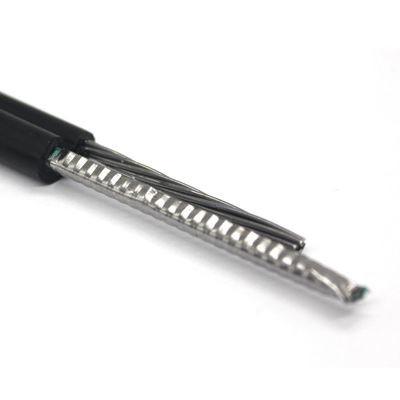 Outdoor GYTC8S Fiber Optic Cables With Solid 1.0mm Steel Wire
