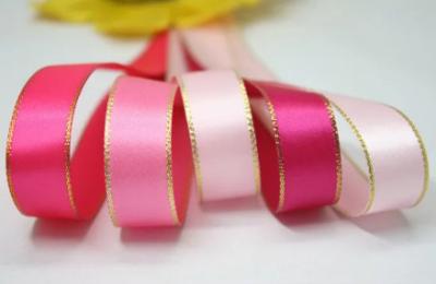 100% Polyester Edge Ribbon FY Color Card / Pantone Card For Wrapping Decoration