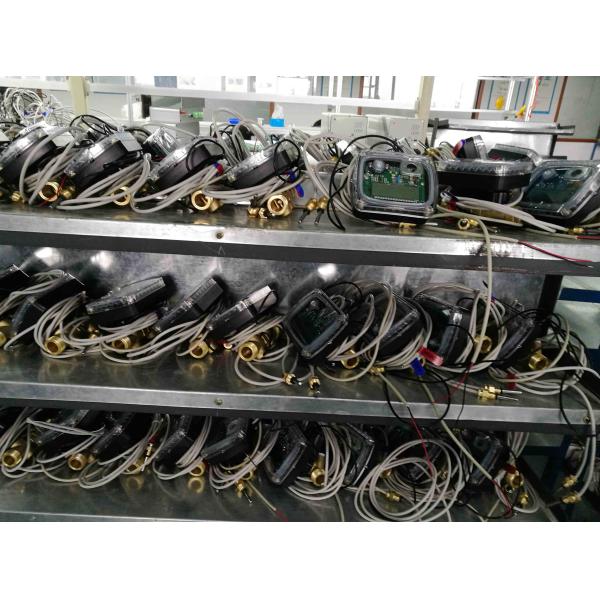 RS - 485 Class B Hot Water Meter For Energy Management Brass Body DN25