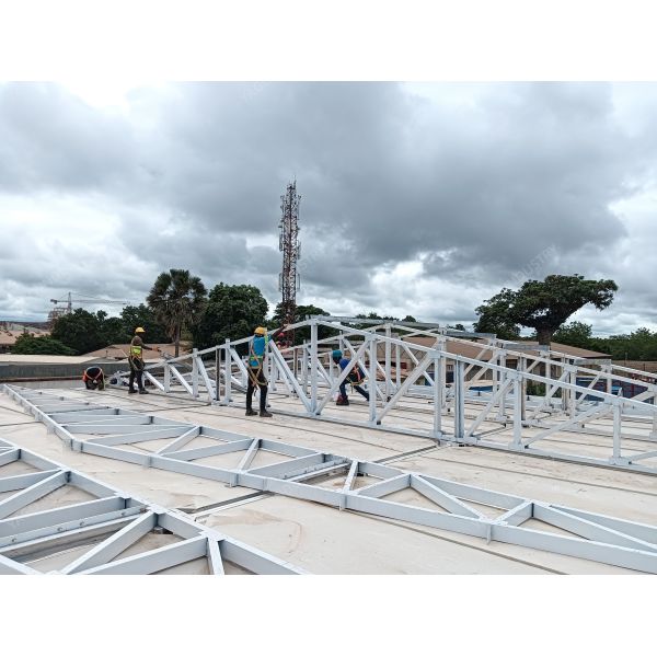 Anti Corrosive Prefab Steel Structure Frame Mining Accommodation Camp