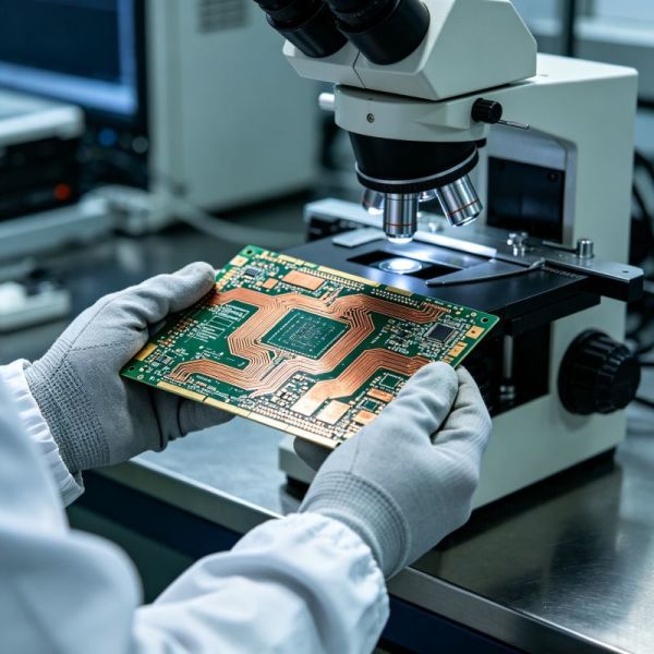 Green Solder Mask Multilayer Printed Circuit Board High Density Electronic