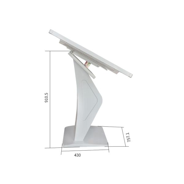 43 Inch Vertical Digital Signage Display with 2K Resolution and 350 Cd/m² Brightness Touch Screen Kiosk