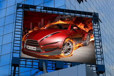 SMD3535 Полный цвет P8 Led Screen Коммерческие рекламные светодиодные рекламные щиты