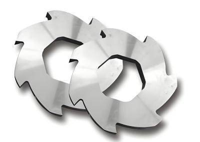 Blade de triturador de metal de eixo duplo resistente ao desgaste para a indústria de reciclagem de resíduos