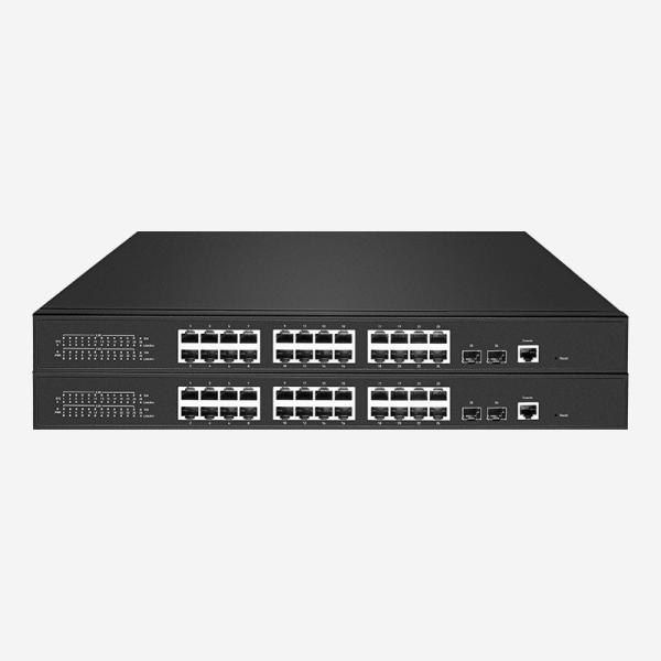 Optimizado Layer 3 24 rJ45 2.5 Gigabit Ethernet Switch com protocolos de roteamento OSPF (desenvolvido)
