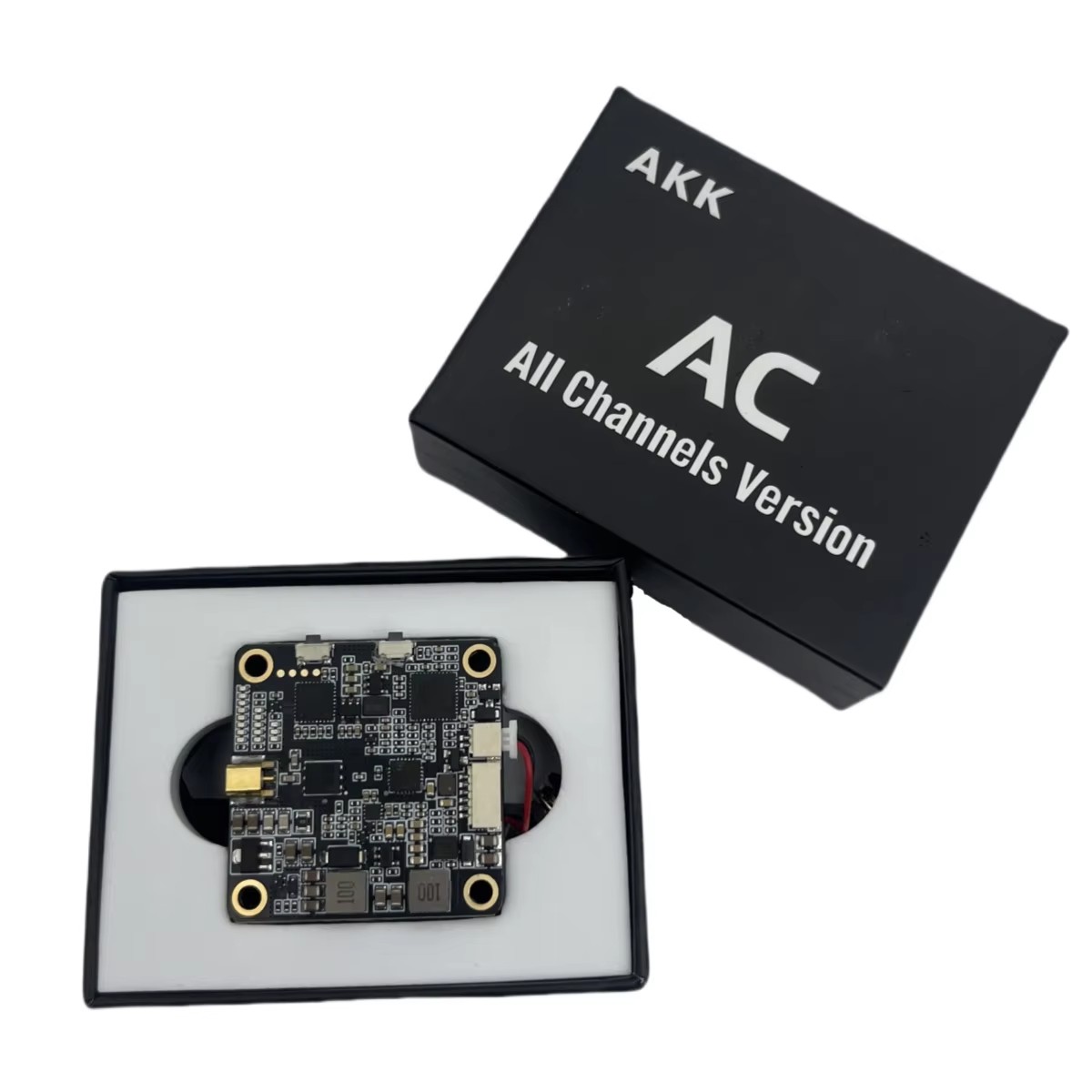 5.8G 4990-5945M AKK TX3000AC 3W VTX FPV Drone Accessory Video Transmitter 25mW/250mW/500mW/1000mW/2000mW/3000mW 80CH Low Latency