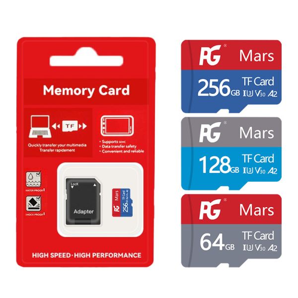Industrial Grade TF Card Full Capacity Sd Clase 10 Flash Card 128 Gb Tf Sd Card Custom Logo 8gb 16gb 32gb 64gb 128gb 256gb 512gb Memory Card