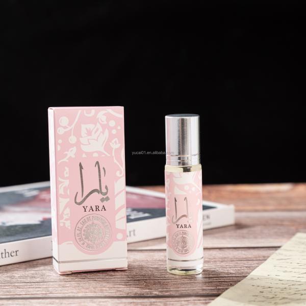 10ML Lattafa YARA Eau de Toilette Roll-on Perfume for Women Travel Parfum Lotion