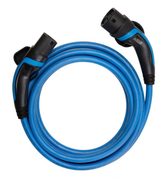 Waterproof IP55 Type 2 To Type 2 EV Charging Cable For Electric Vehicle