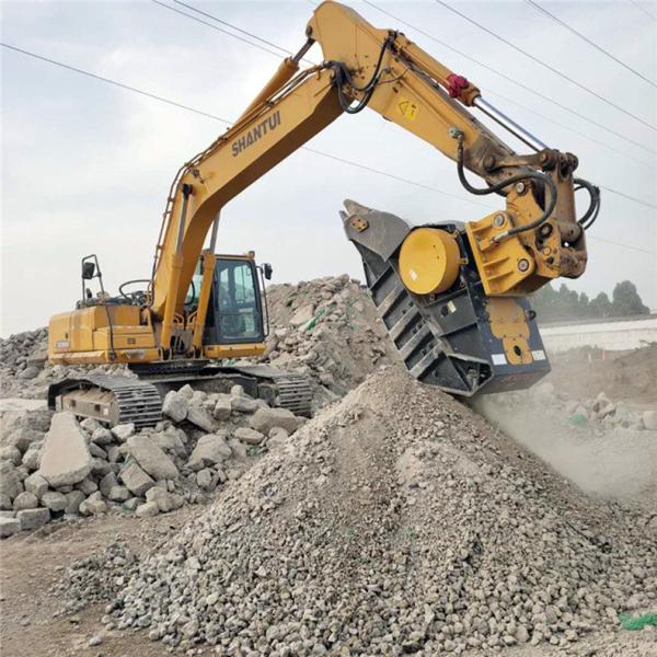 Fine Screening Excavator Rock Bucket Construction Loader Stone Crusher Bucket
