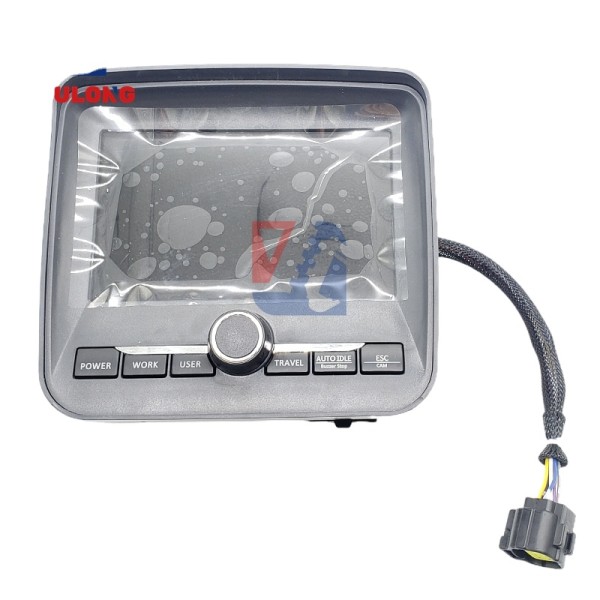 JUYULONG Excavator Parts Monitor Cluster Gauge Panel 21Q6-33400 21Q6-33401 for Hyundai R140LC-9A R220-9S R-9 21Q633400 21Q633401