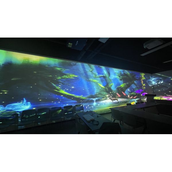 Outdoor/Indoor Interactive Multimedia Projector 3D Immersive Mapping Hologram 360 Projection