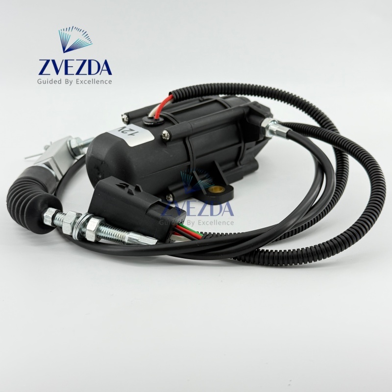 307 Excavator Throttle Motor Spare Parts 379-0803 12V Single Cable
