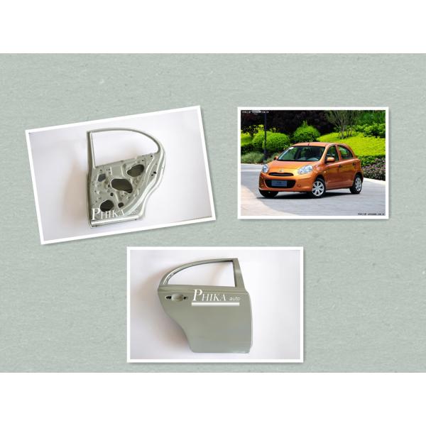 Iron Auto Body Parts Front Door Replacement Nissan March 2010 Spare Parts