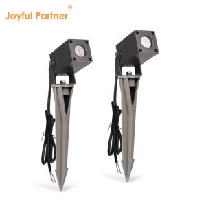 IP65 LED Garden Spot Light Square Shape CREE LED 1W 2W Single Color OEM From Dongguan Factory