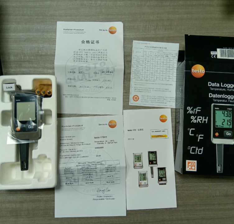 Testo 175H1 Temperature & Humidity Tester OEM Customizable Battery Powered