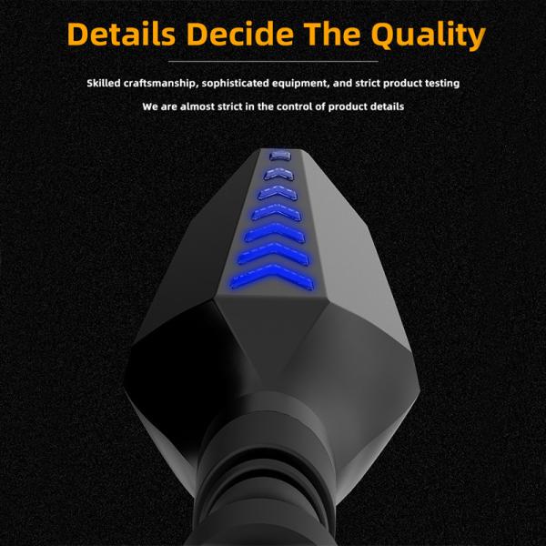 YAYE Dynamic Turn Signal LED Light Flowing Water Blinker 6500k Temperature Normal Light