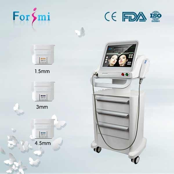 2016 newest face lift machine anti-aging hifu wrinkle removal manufacture price