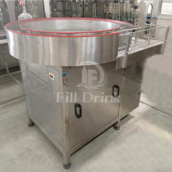 Hand Feeding Semi Automatic Bottle Sorter Plastic Bottle Unscrambler