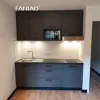 Mini gabinete de cocina compacto para apartamentos y hoteles