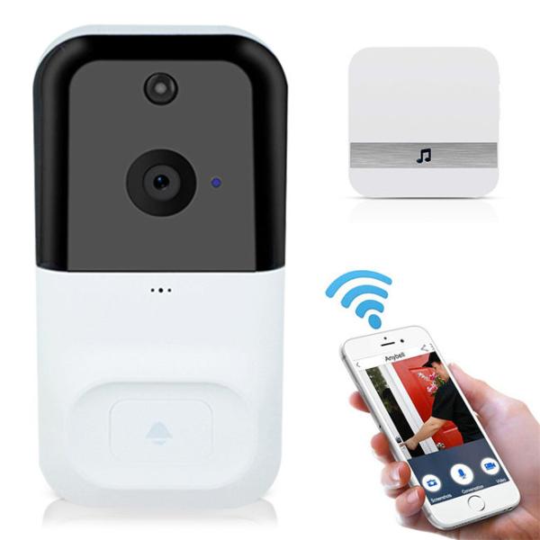 Кольцо Wifi RoHS квартиры HD 1080P включило видео- дверной звонок