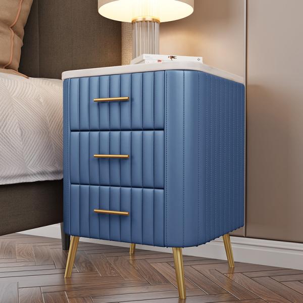 Nordic Apartment Marble Top Bedside Table