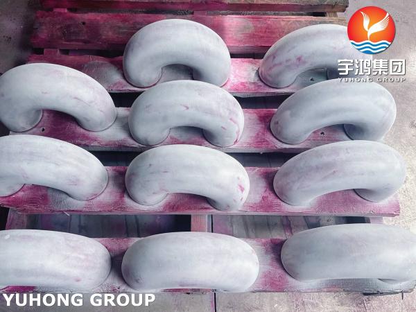 ASTM A403 WP321H-S Stainless Steel 180 Degree Return Bend For Oil Gas Refineries