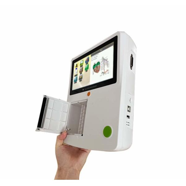 Handheld 12 руководства 3 направляют машину ветеринара ECG для больницы любимца