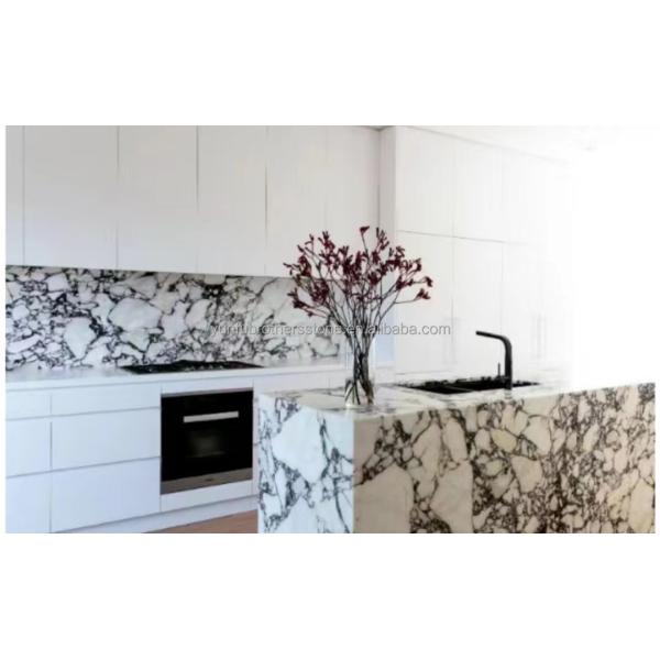 Natural Italian Calacatta Viola Marble Slabs for Modern Kitchen Countertop and Indoor Wall