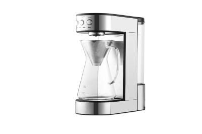 1.8L 4 Cup Pour Over Coffee Maker , 120V Electronic Barista Hand Brew Coffee Maker