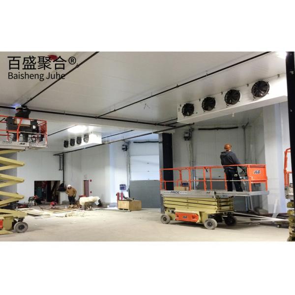Corrugated Steel Plate Roofing Walk-in Deep Freezer Cold Room for Seafood Storage