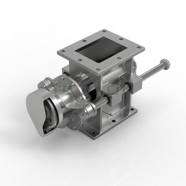 Pellets éclaboussure d'air rotative soupape étoile alimentateur rotatif basse température