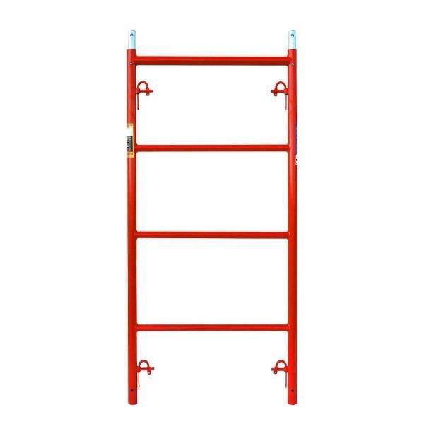 Steel Frame Scaffolding 3ft X6ft Blue Pre-Galvanized Q235 with High Safety and Narrow Ladder W Style
