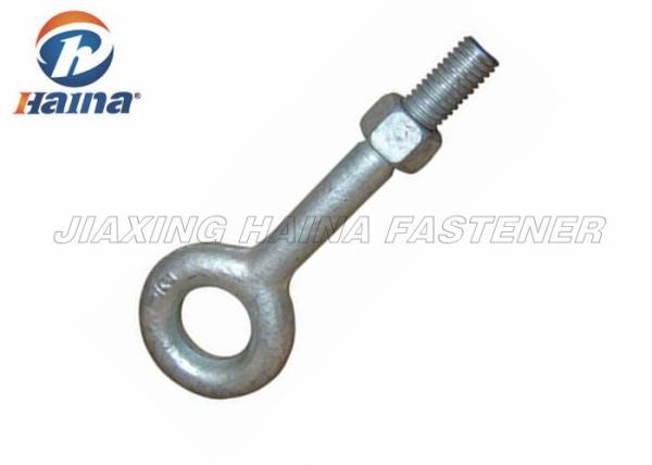M24 Carbon Steel Hot Dip Galvanized Hex Head Grade 8.8 Drop Forged Eye Bolt