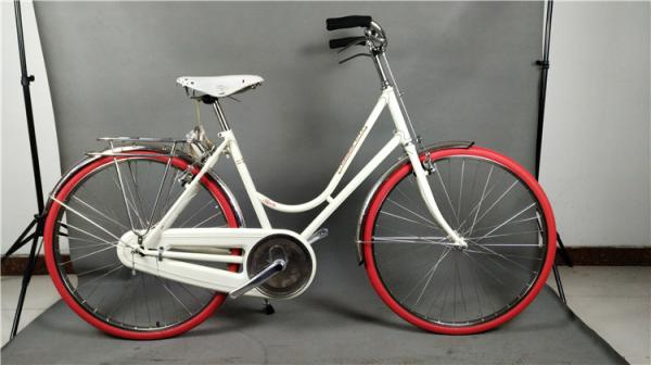 New brake colorful hi-ten steel  26/28 size old style bike retro city bike for man with LED light