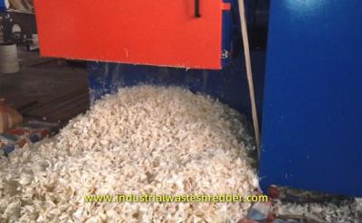 Industrial ABS block shredder machine capacity 600-1000kg,ABS size reduction equipment manufacturer 75HP,heavy-duty ABS plastic shredder for recycling