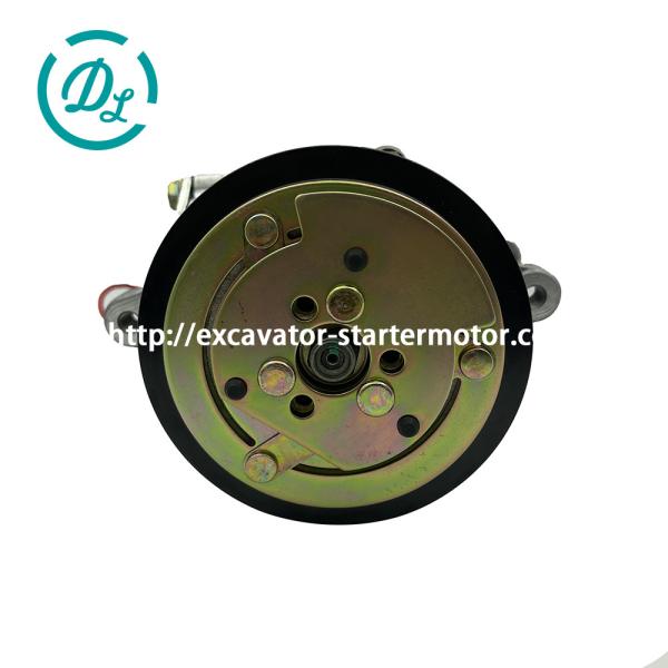 SD7B10 Compresseur de climatisation pour excavatrice 12V Sanden 7155 57189