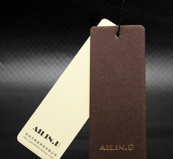 Lightweight Custom Printed Hang Tags / Garment Packing Bags Eco Friendly