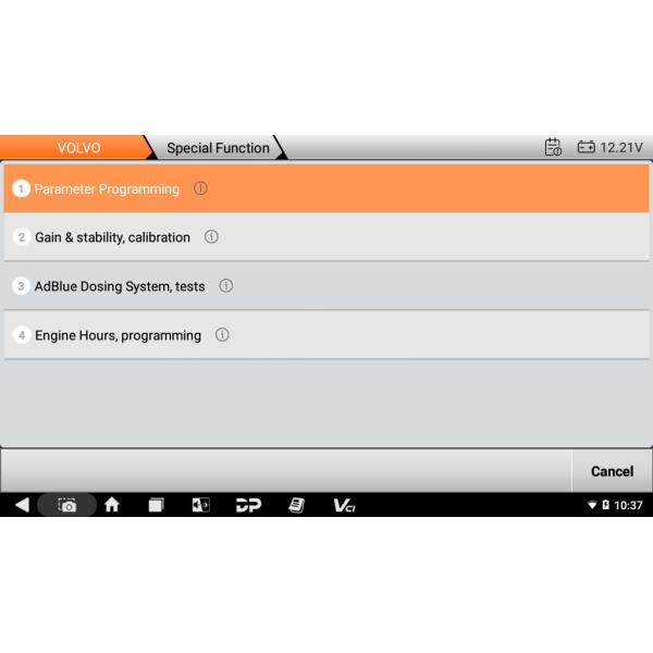 2025 OBDSTAR ISCAN PRO SERIES for VOLVO Marine Diagnostic Scanner