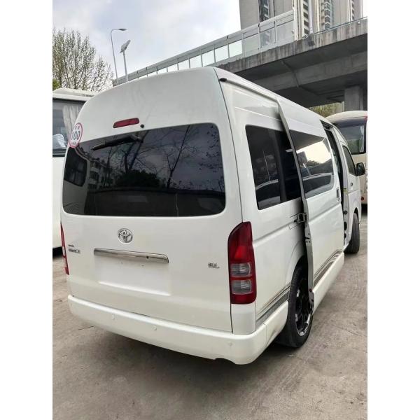 Hiace 13-Seat 4-Door Front-Wheel Drive Gasoline Engine Comfort And Accident-Free Second-Hand Minibus