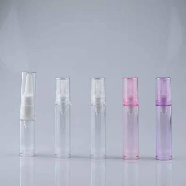 5ml 10ml 15ml  mini travel palm mist spray airless bottle ,pump airless bottle ,eye cream or gel airless bottle