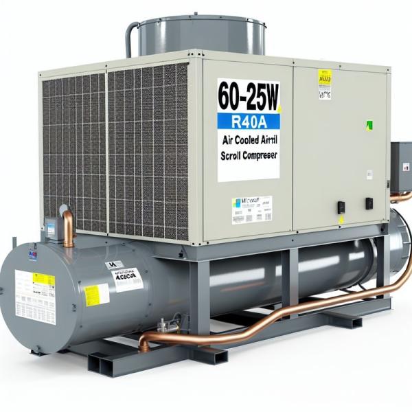 Refrigerador modular refrigerado por aire R410A de 60-250kW con compresor de rollo