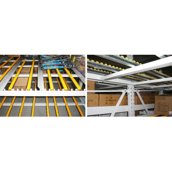 A12: Carton Flow Racking Roller Rack Gravity Roller Racking Roller Conveyor Racks