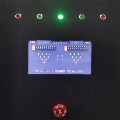 Exercícios físicos em ambientes fechados Equipamento de jogo de boliche com pistas de boliche sintéticas