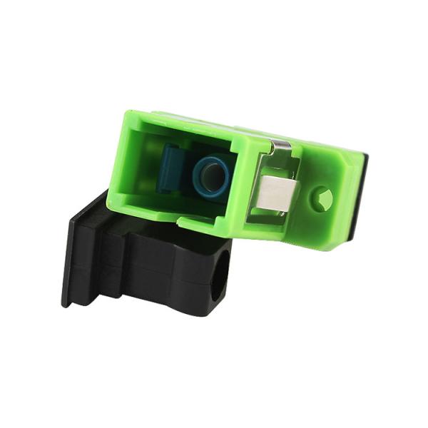 1510nm SC SC Coupler Simplex Fiber Optic Flange