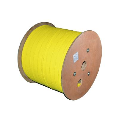 Cabo de fibra ótica interno simples GJFJV do único núcleo da fibra 3mm da manutenção programada de G652D