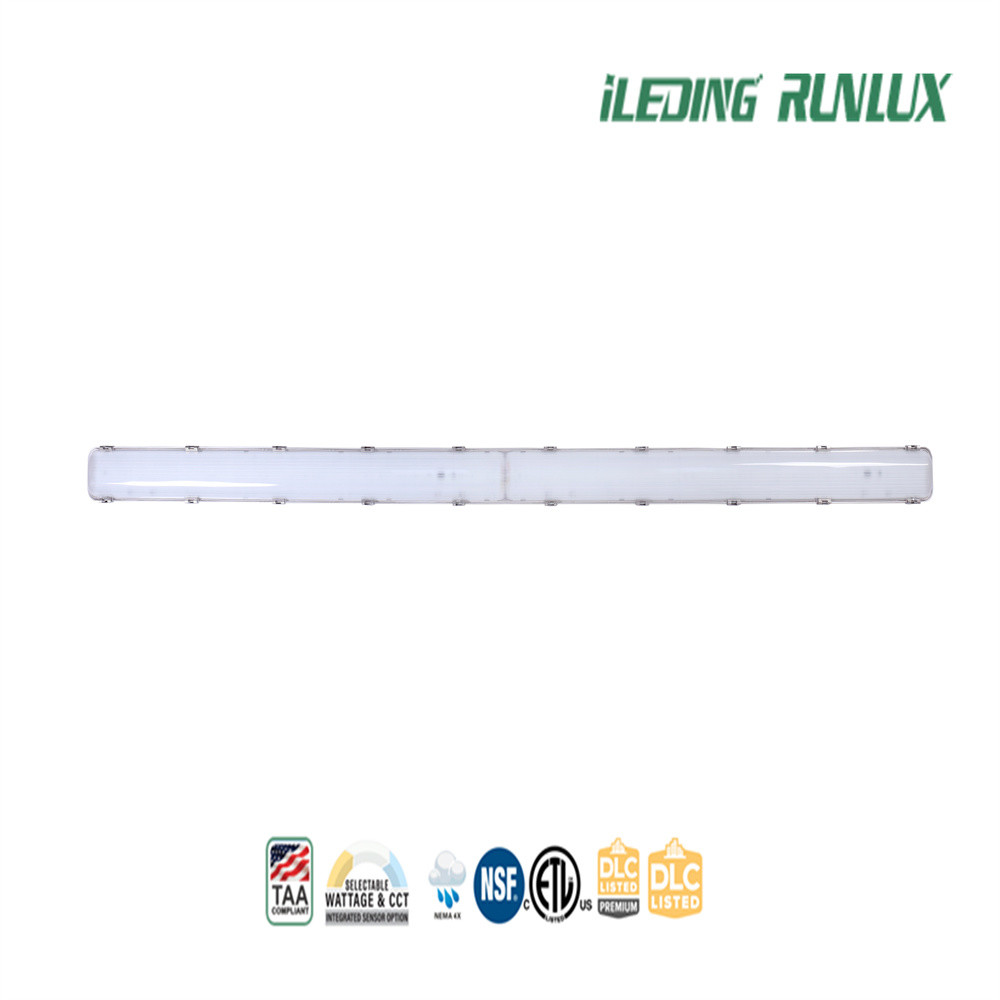 Frost Resistance IP66 Polycarbonate LED Linear Vapor Tight Light 2FT-8FT